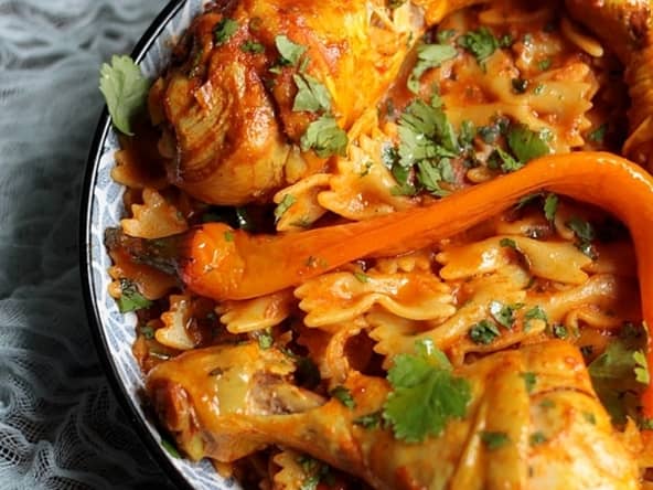 Makrouna salsa les pâtes à la tunisienne