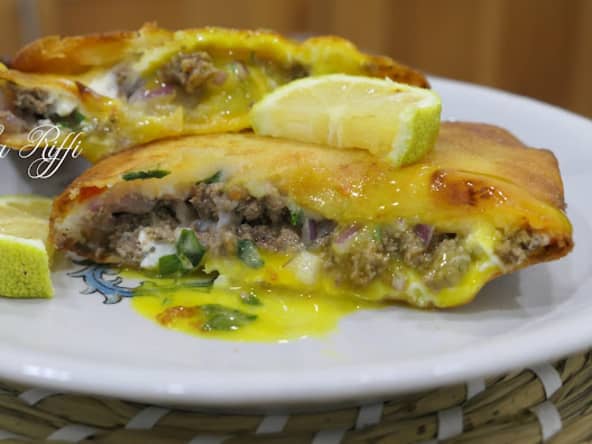 Brick à la viande et aux oeufs