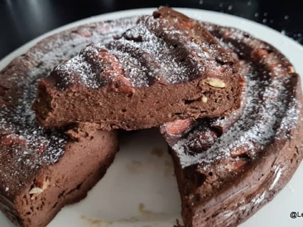 Brownie à la confiture d'abricots