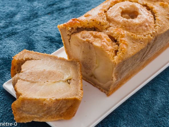 Cake flan aux pommes