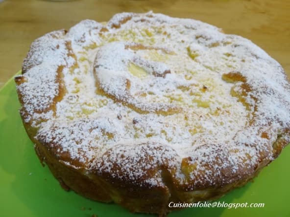 Tarte ou gâteau ouragan aux pommes : la recette d'un gâteau qui décoiffe !