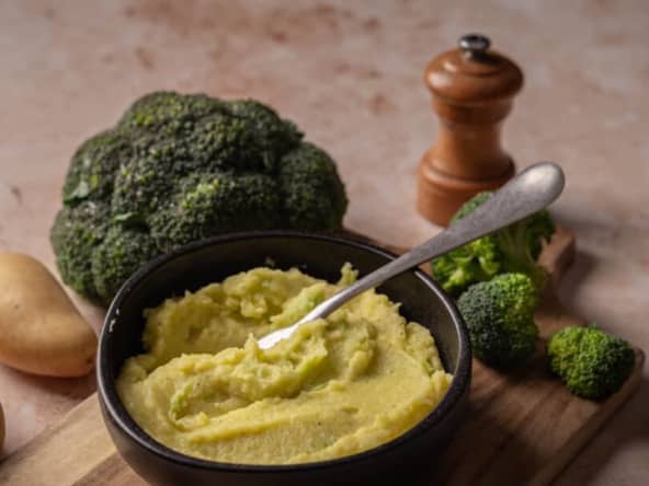 Purée de pieds de brocoli : une recette zéro déchet et savoureuse