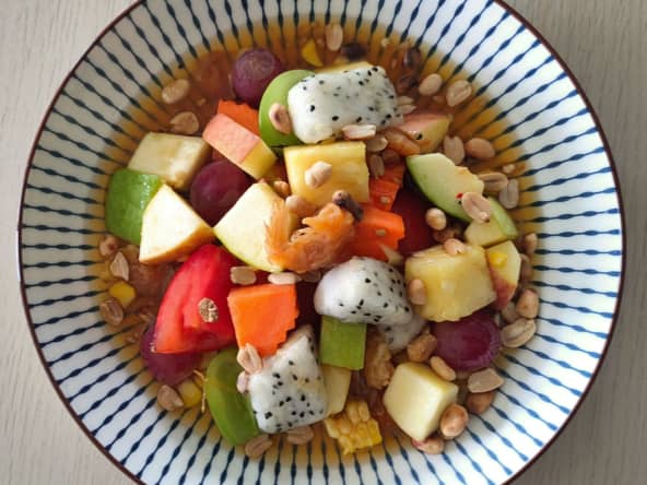 Salade de fruits façon Som Tam