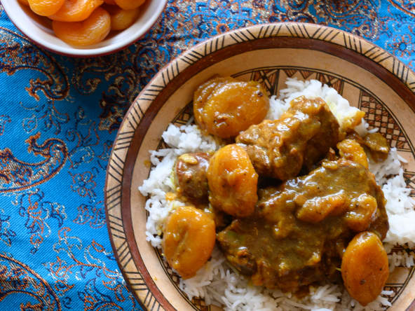 Ragoût d'agneau aux abricots secs, de Sabrina Ghayour