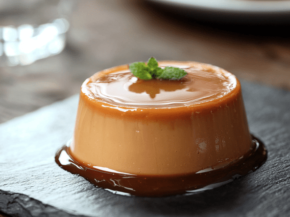 Crème caramel à l’ancienne, façon grand-mère