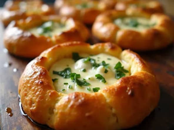 Tartelettes de mozzarella di Bufala à la Napolitaine