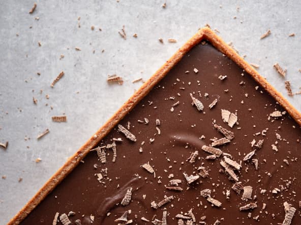 Tarte au chocolat vegan avec seulement 3 ingrédients