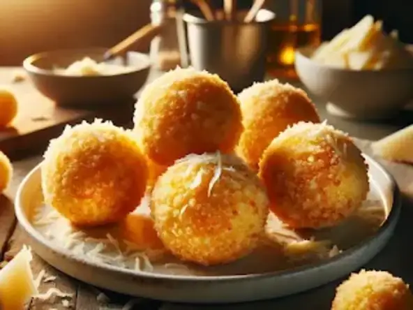 Boulettes appéritves au gruyère et parmesan