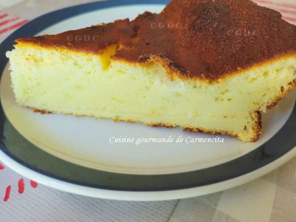 Gâteau soufflé au citron
