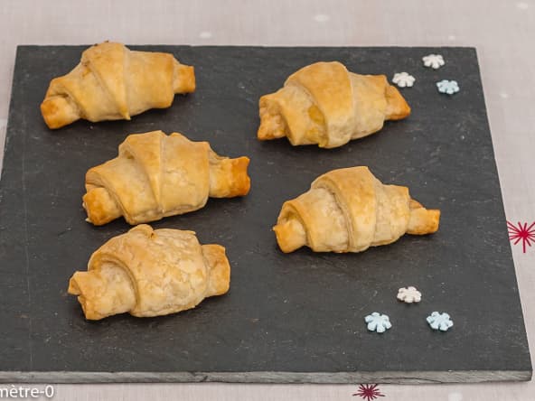 Feuilletés à la truite fumée