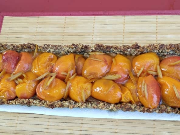 Tarte abricots à la crème d’amande