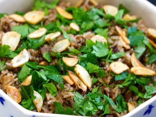 Dirty rice de Yotam Ottolenghi