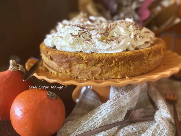 Gâteau moelleux épicé au potimarron