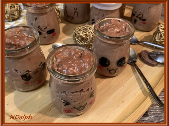 Riz au lait au chocolat