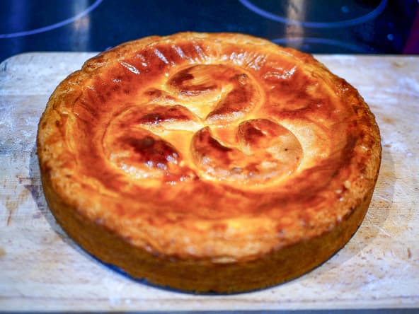 Le gâteau basque à la crème