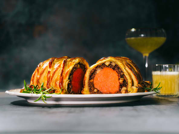 Wellington végétarien de patate douce