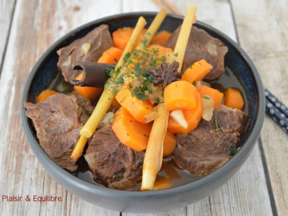 Boeuf carottes vietnamien "Bò kho sa cà rôt"