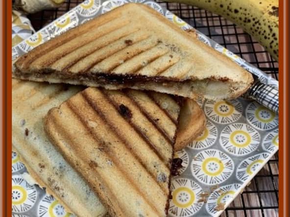Croque chocolat banane