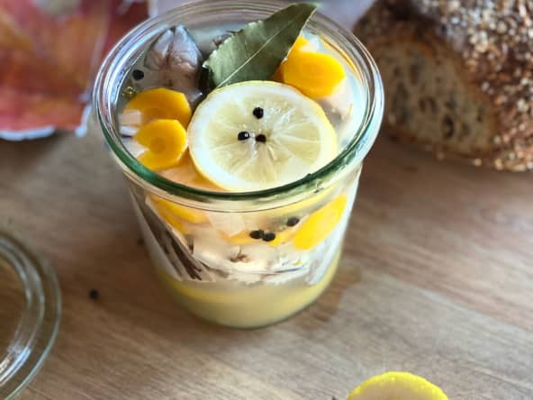 Maquereaux au vin blanc