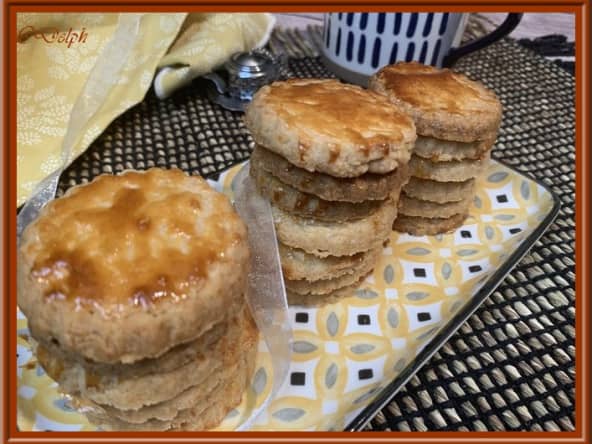 Sablés à la cannelle et noix de coco