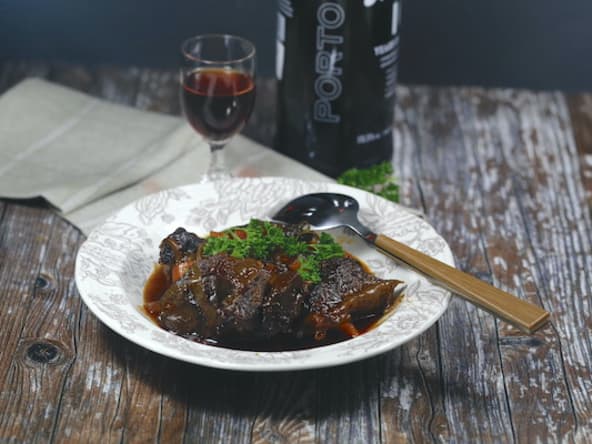 Joues de bœuf au porto