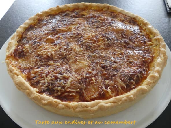 Tarte aux endives et au camembert