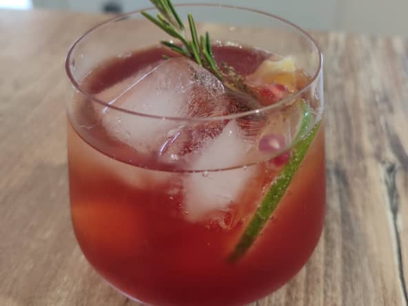 Cocktail Kiss me sous le gui*