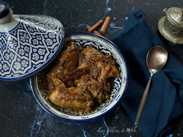 Tajine de cailles aux raisins secs