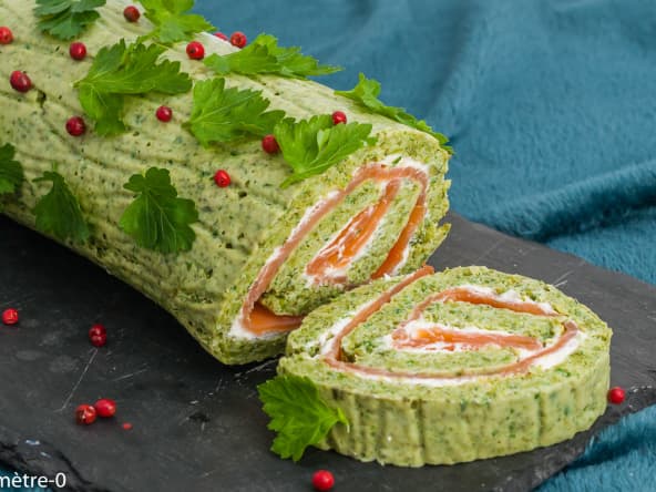 Roulés de truite fumée aux brocolis et à la ricotta, parfaits pour une entrée festive