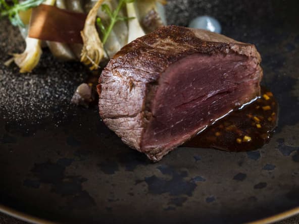 Boeuf et artichaut en croûte