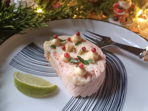 Ballotine de saumon farci