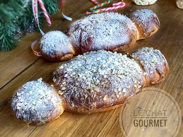 La recette des cougnous ou coquilles de noël