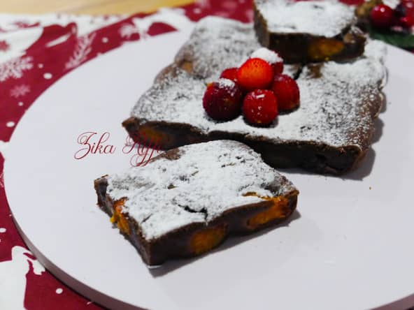 Fondant tout chocolat aux arbouses