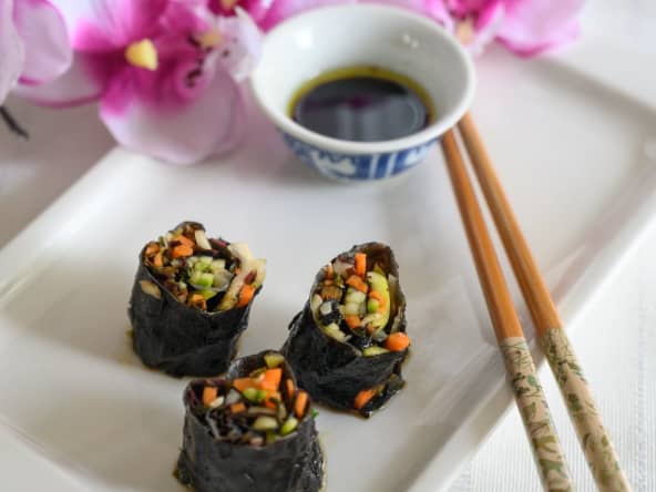 Maki de légumes pour un apéritif léger et savoureux