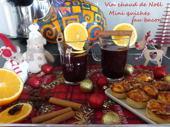 Vin chaud aux épices de noël