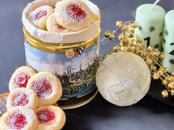 Yeux d’ange ou beignets de hussards, des biscuits de Noël à offrir