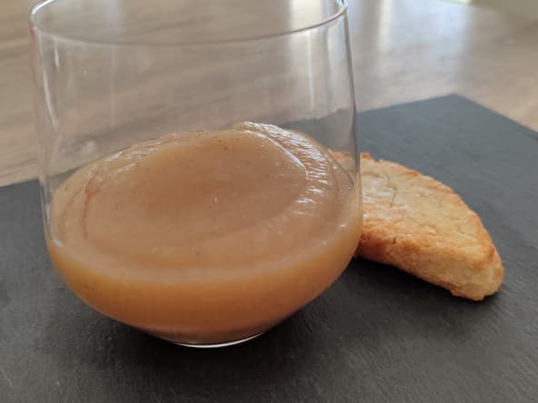 Compote pomme, poire, café