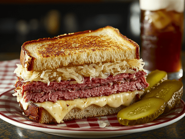 Sandwich chaud Reuben