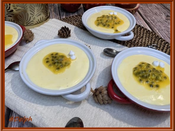 Mousse aux fruits de la passion