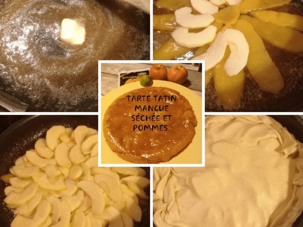 Tatin à la mangue séchée et aux Pommes