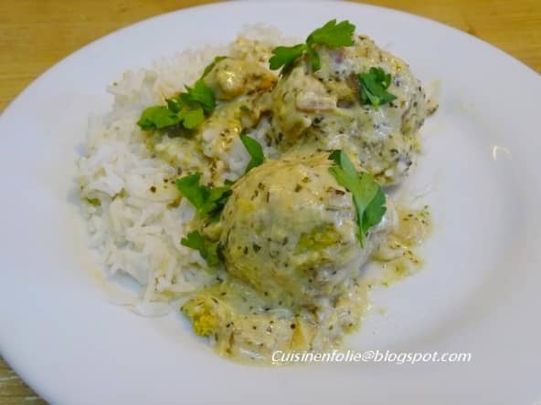 Boulettes ou polpettes aux restes de volaille