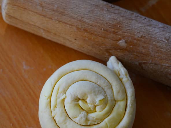 Pâte feuilletée "escargot"