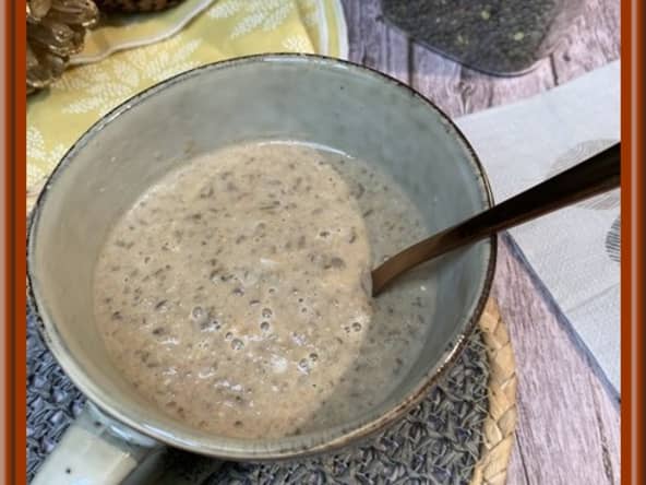 Velouté de lentilles paysanne