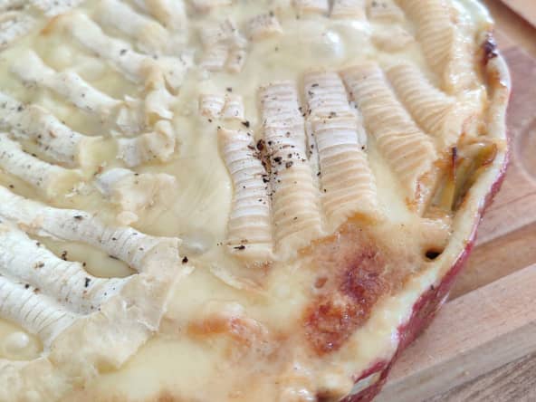 Poireauflette : la tartiflette aux poireaux