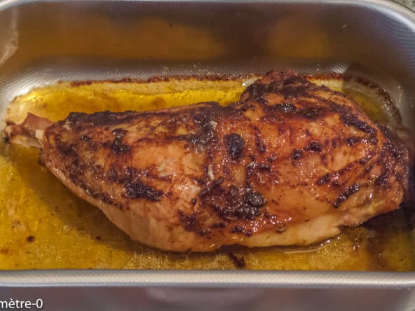 Cuisse de dinde aux épices barbecue cuite à basse température