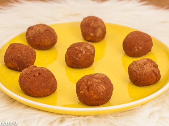 Bonbons tiramisu façon truffes, sans cuisson