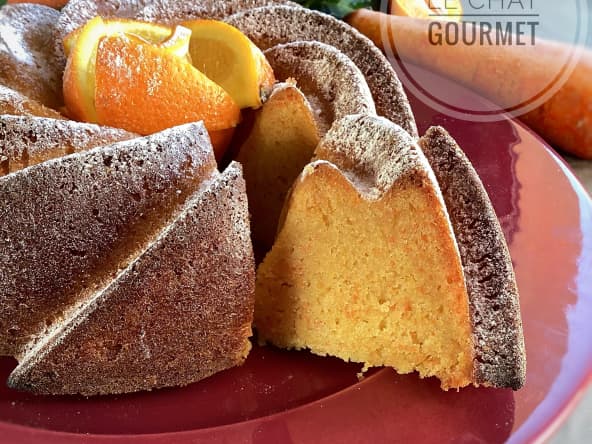 Gâteau aux carottes et à l’orange