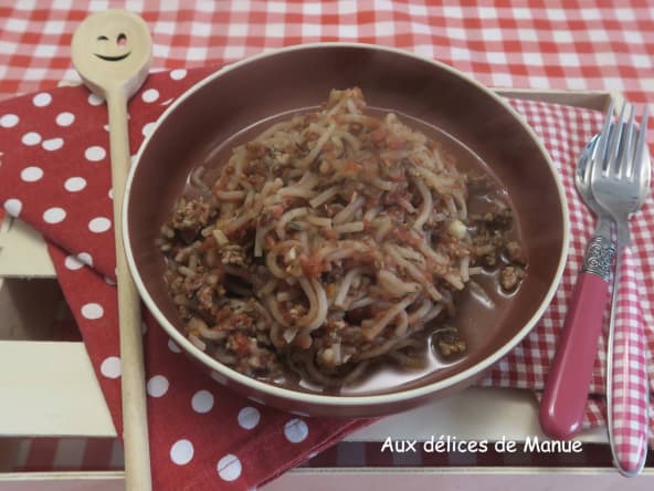 Konjac façon bolognaise