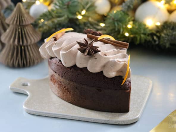 Un cake de Noël signé Christophe Michalak