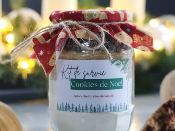 Comment réaliser un pot de SOS cookies de Noël ?